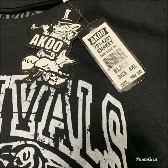 AKOO Men's Snakey Tee - Picture 7 of 7